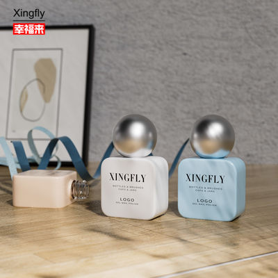 ราคาดี 11 มล ถังเจลเล็บสี่เหลี่ยม สีเล็บเจลที่กําหนดเอง กระป๋องแก้วว่างสําหรับเล็บเล็บ ออนไลน์