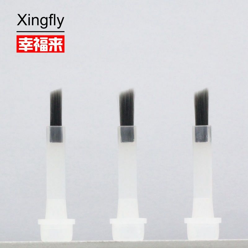 OEM Soft Bristle Hardness Nail Art Brushes Acrylic Nail Polish กระป๋อง กระป๋องเล็บที่เปลี่ยนได้