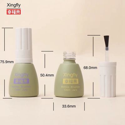 OEM 12ml กระปุกเล็บ Dupont Brush รอบ กระปุกเล็บ