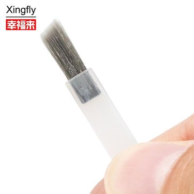 OEM Soft Bristle Hardness Nail Art Brushes Acrylic Nail Polish กระป๋อง กระป๋องเล็บที่เปลี่ยนได้