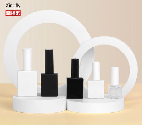 กระจกกระจก 5 มิลลิตร กระจกลายเล็บ UV Gel Coating With Brush And Cap