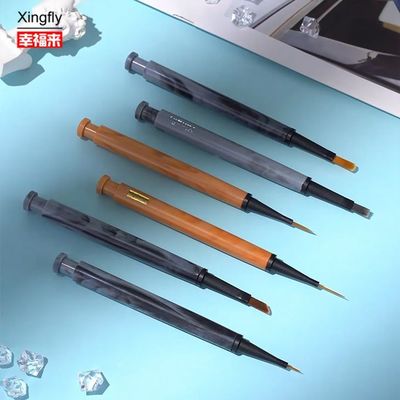 สีเล็บ หมี่หัวเจล สีเล็บ โปแลนด์ สีเล็บ ศิลปะ สีเล็บ สีเล็บปากกาที่มีแปรงเปลี่ยนได้