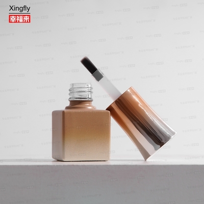 ราคาดี 7ml UV Gel Nail Polish Glass Bottles With Cap Brush Empty Bottle Factory Direct ออนไลน์